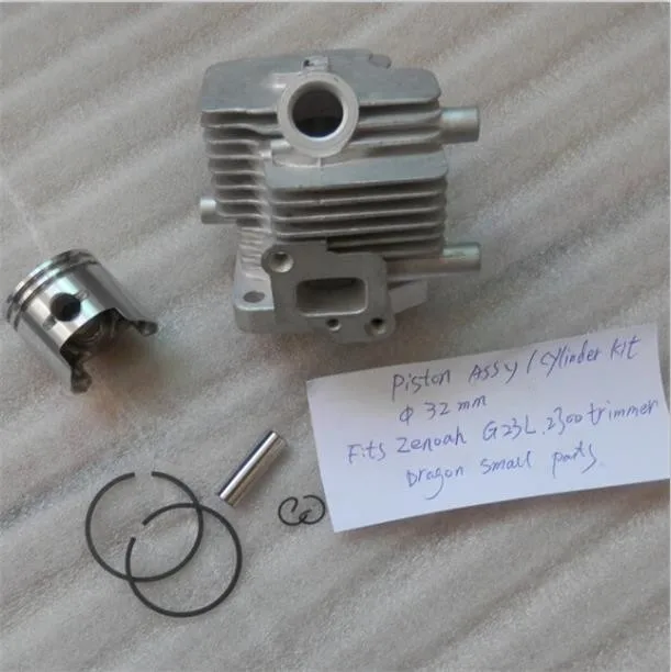 G23L цилиндр ASY 32 мм для ZENOAH LRT/HT/SHT2300 2310 22.5CC 0.9HP 2T HEDGETRIMMER ZYLINDER HEAD W/PISTON KIT
