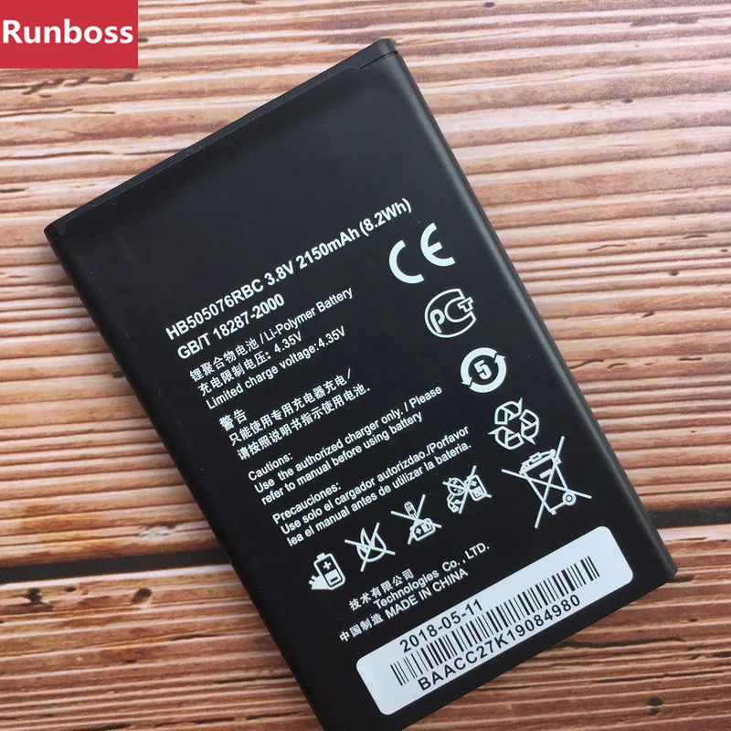 2150 мА/ч, HB505076RBC Батарея для huawei Y3 II/LUA-L21 LUA-U22 LUA-A22 LUA-U02 LUA-L02 LUA-L03 мобильного телефона Батарея