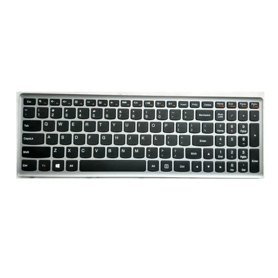 YALUZU Новая Клавиатура США для Lenovo Ideapad Z500 Z500A Z500G P500 P500A ноутбука английская