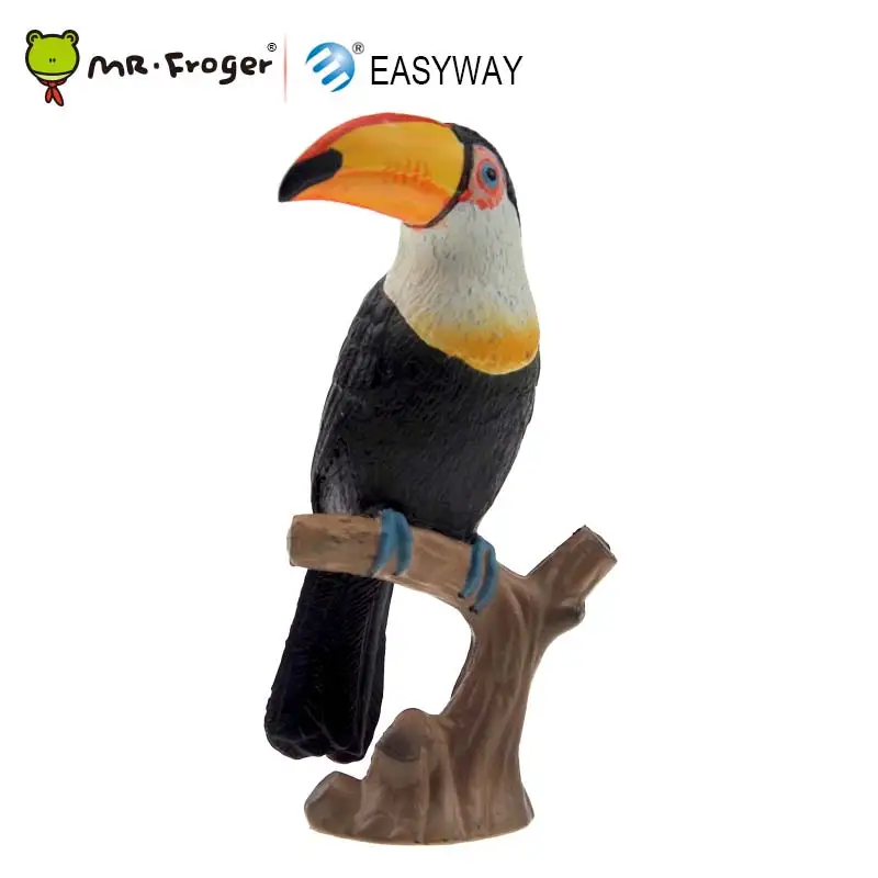 EASYWAY милые маленькие красочные модели птиц игрушечные животные из зоопарка