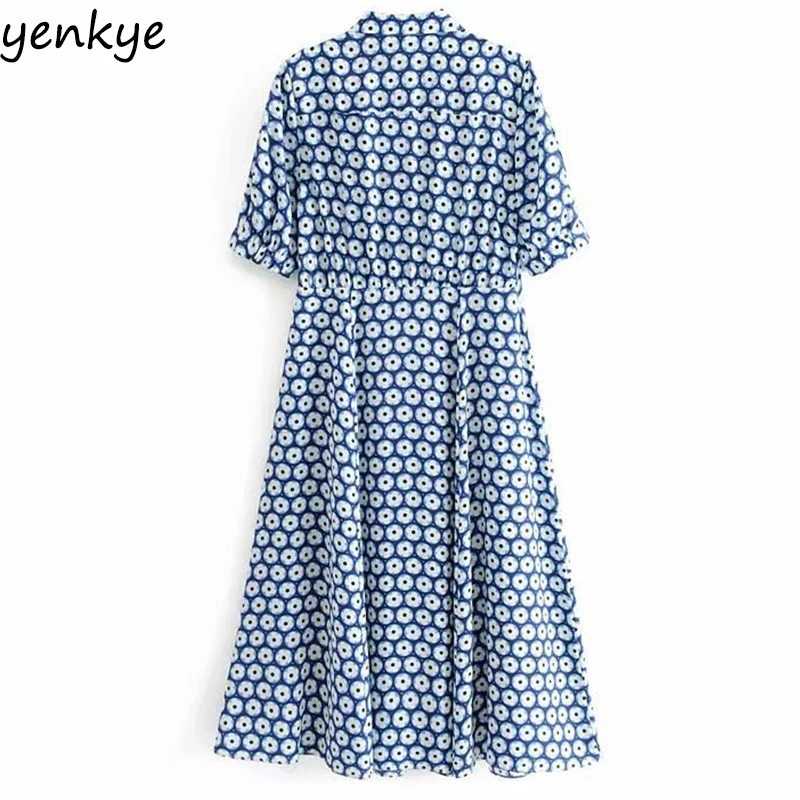 Женское винтажное длинное платье с цветочным принтом Prairie повседневное летнее