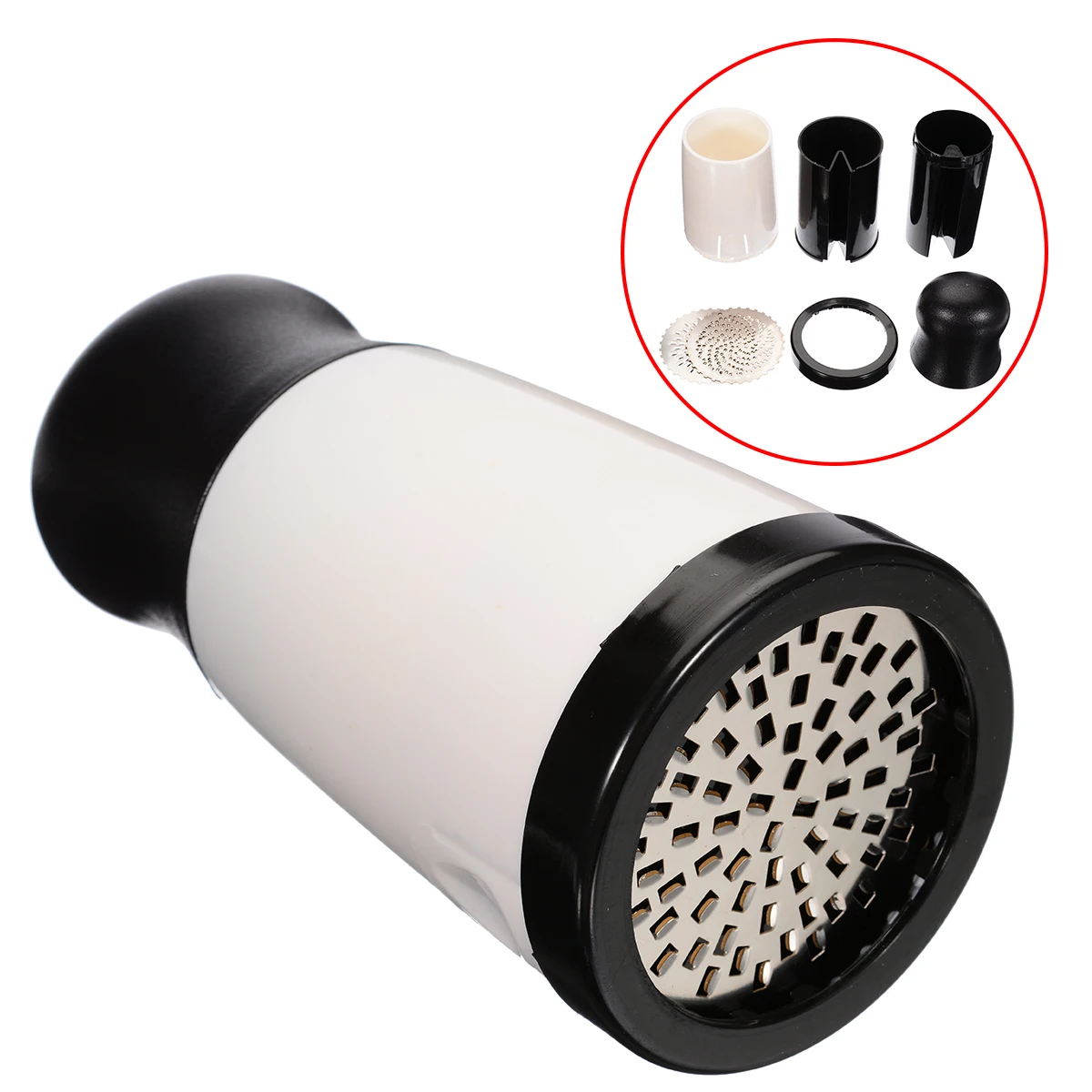 

MAYITR Cheese Butter Grinder Mill Grater Hand Twist Kitchen Food Slicer Shredder DIY Grinding Cheese Tool ABS+Stainless Steel