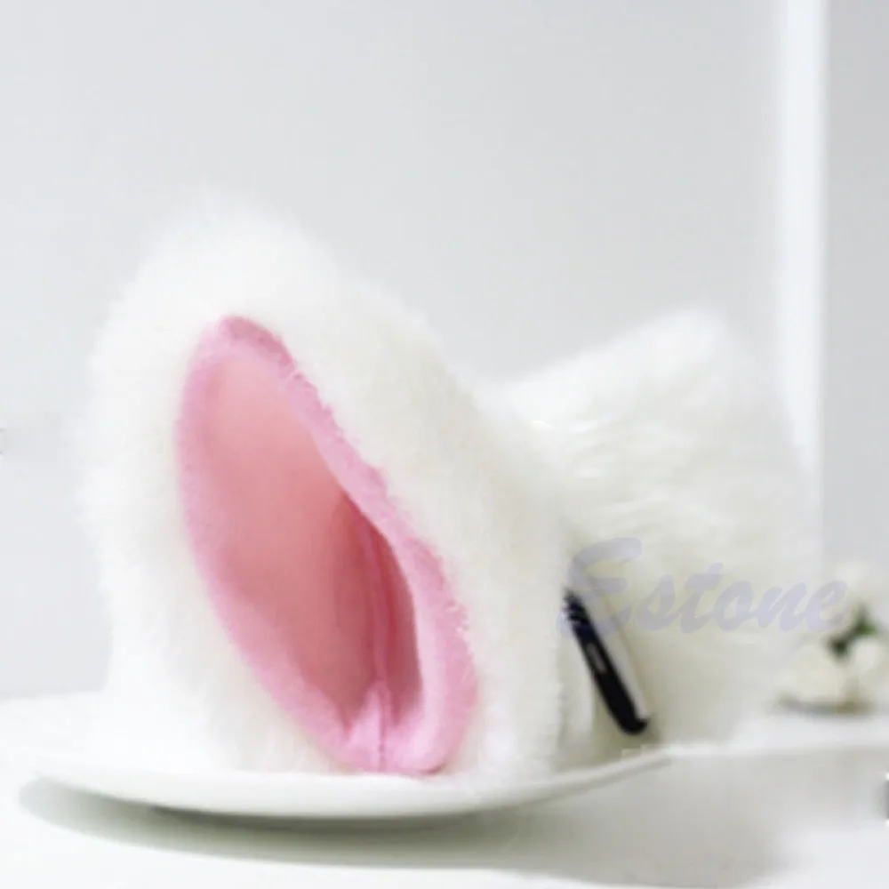 Косплей, вечерние, с кошачьими лисьими ушками, Neko, заколка для волос на Хэллоуин, Orecchiette W715 - Цвет: WP