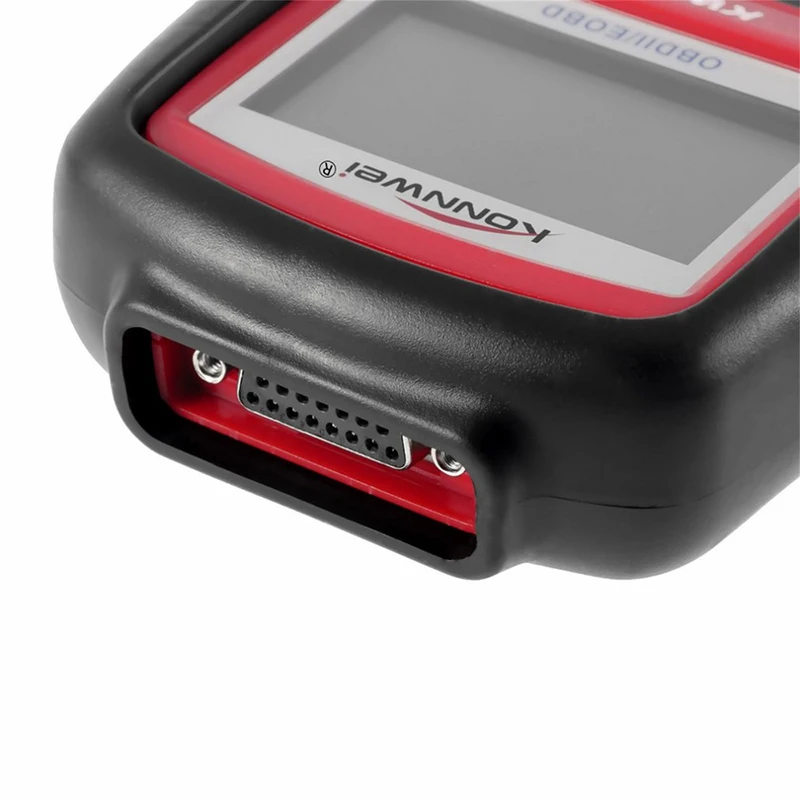 Универсальный сканер KW808 неисправности двигателя автомобиля EOBD OBD2 считывающий