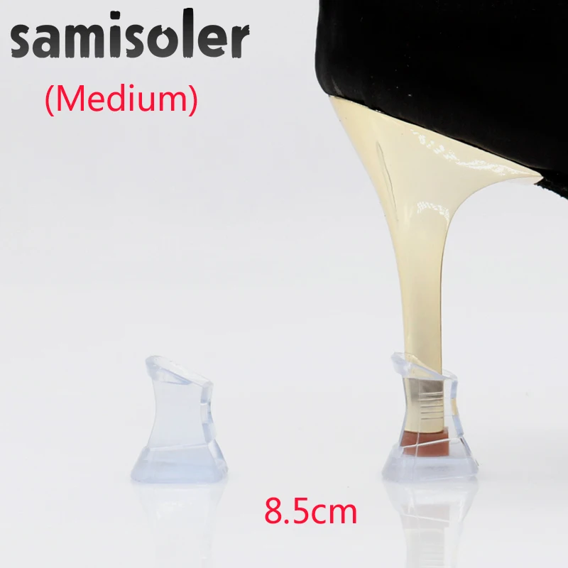 SamisolerUSHINE/Высокий каблук защита для латинских танцев чехлы пятки Нескользящие
