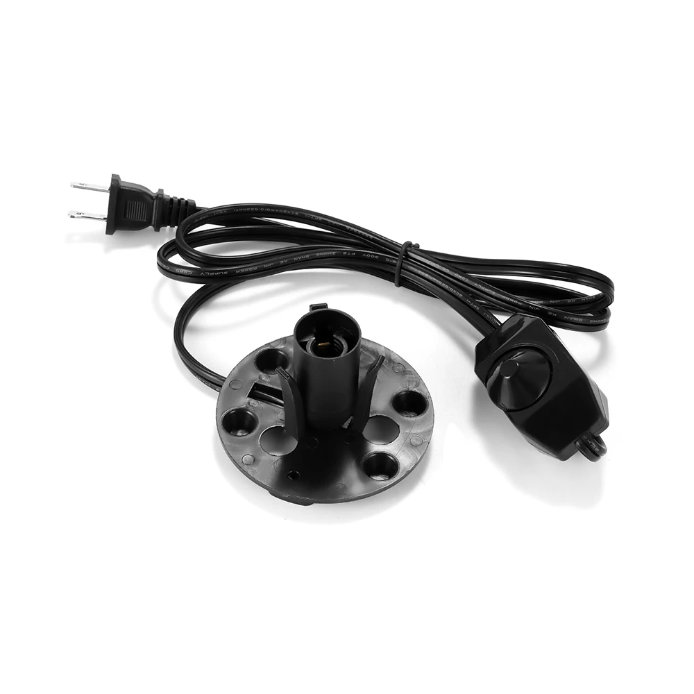 Гималайские солевые лампы Электрический Мощность кабель светорегулятора