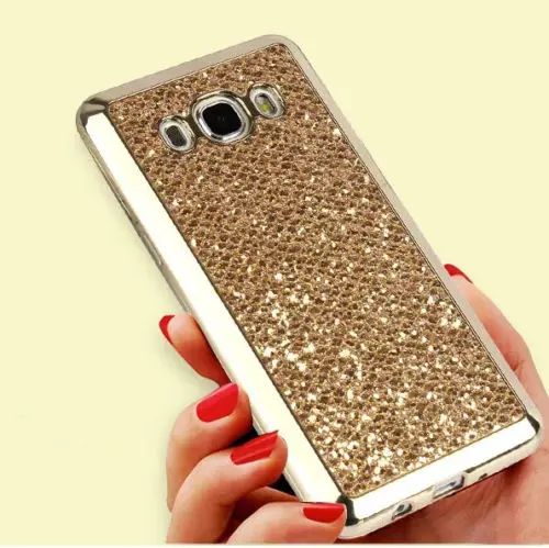 For Samsung Galaxy Note 9 8 5 4 S9 S8 Plus S6 S7 Edge S5 S4 Mini IPhone X Shiny Bling Rubber Crystal Glitter Soft TPU Case Cover |