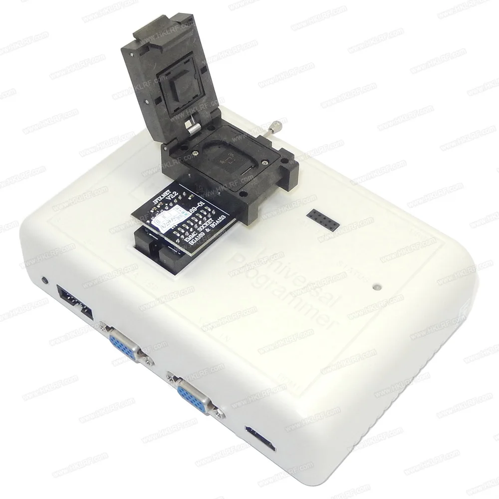 RT-BGA169-01 V2.1 BGA169 BGA153 EMMC адаптер гнездо с 3 шт. BGA матрица ограничительная коробка для RT809H программист