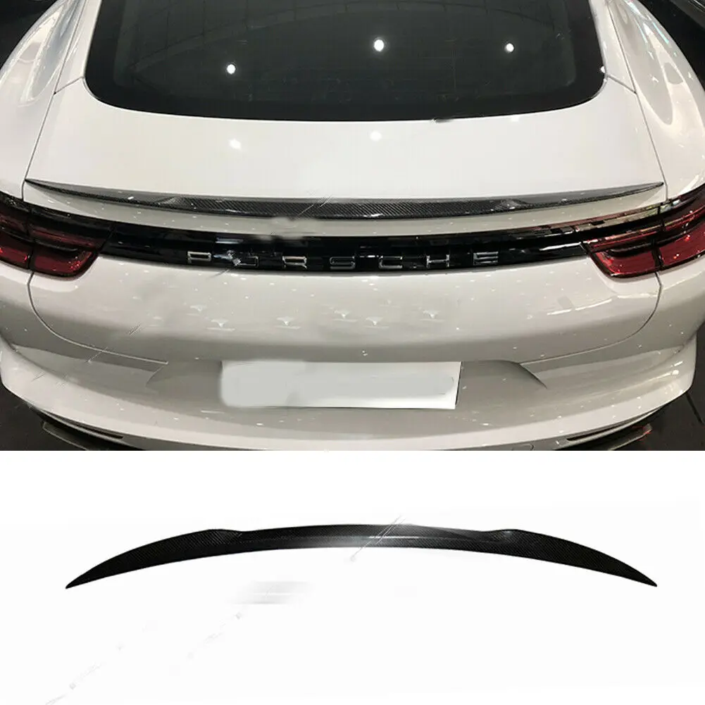 Задний спойлер из углеродного волокна для Porsche Panamera 971 2017-2019 заднее крыло |