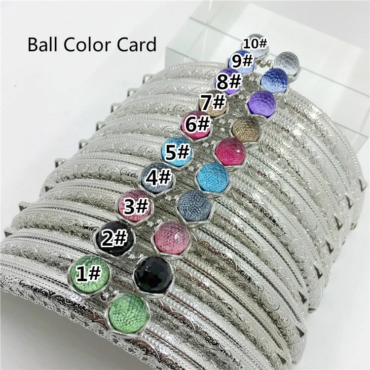 10 цветов гофрированный модный мини-клатч с металлической рамкой цветочным