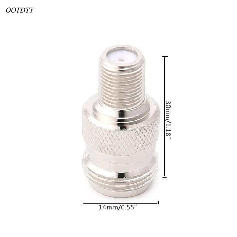 F Тип гнездо к N RF разъем коаксиальный конвертер антенна адаптер