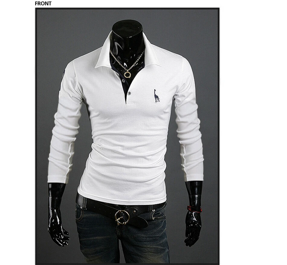 men's shirt with deer logo