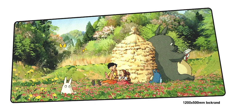 Коврик для мыши Totoro 1200x500 мм красивые игровые коврики персонализированные в стиле