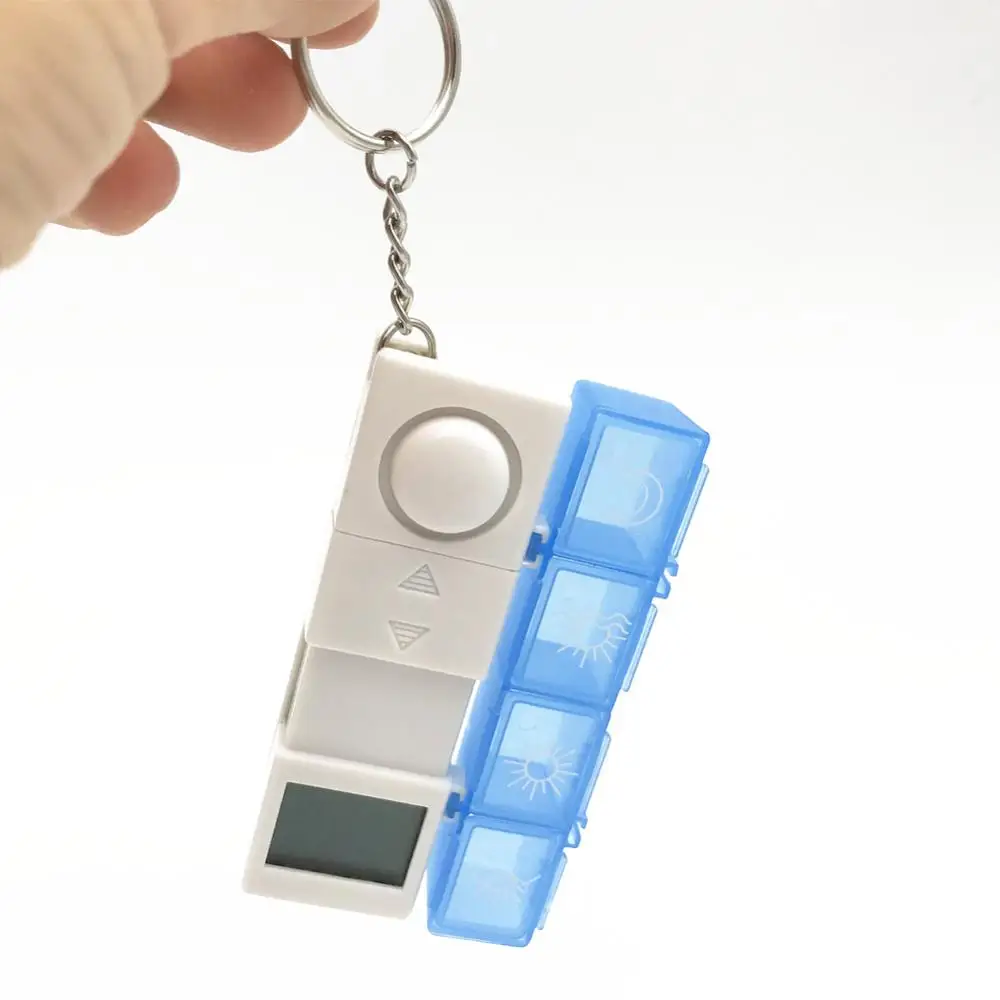 Таблетки коробка для хранения Организатор 28 сетка ЖК-таблетки окно организатор