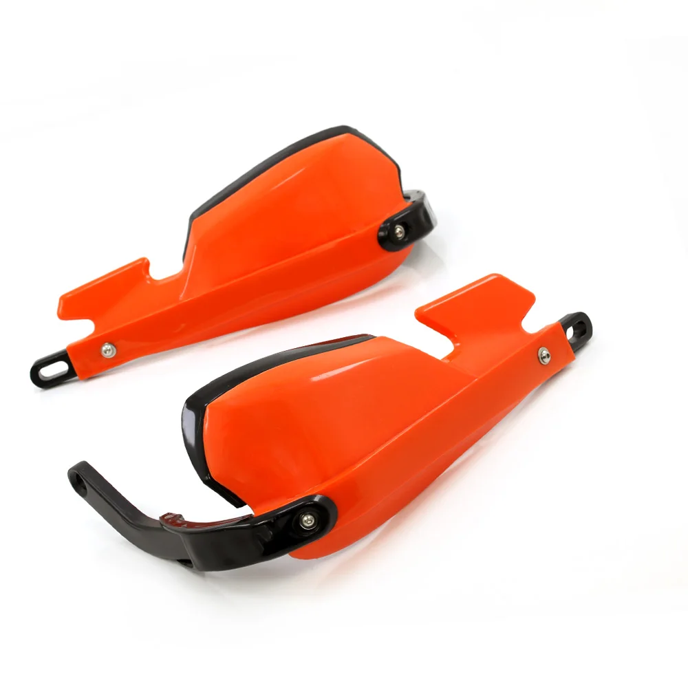 Orange Мотоцикл Ветер щит ручка рука охранники Мотокросс рукавицы для Honda Африка Твин CRF1000L DTC - Цвет: Orange