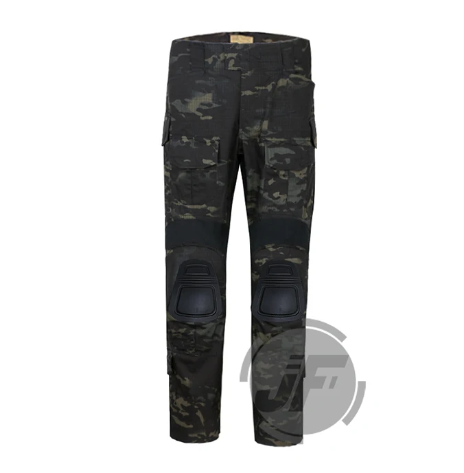 Emerson Tactical BDU G3 военные камуфляжные штаны военные армейские охотничьи штаны с наколенниками CP стиль Battlefield Брюки Мультикам - Цвет: MCBK