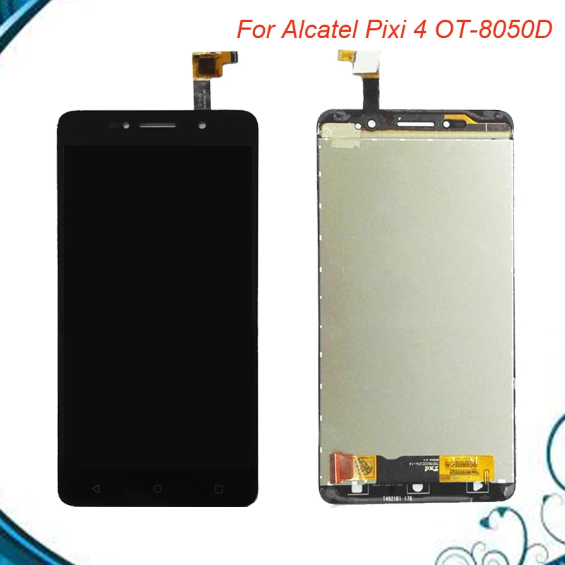 Для Alcatel One Touch Pixi 4 6 0 OT 8050D OT8050 8050 ЖК дисплей с сенсорным экраном дигитайзер в