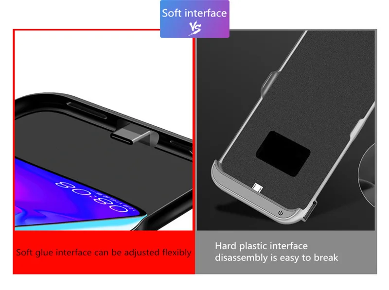6800 мАч Расширенный чехол для аккумулятора телефона для huawei P30 Pro Портативный чехол для зарядки аккумулятора для huawei P30 чехол для резервного зарядного устройства