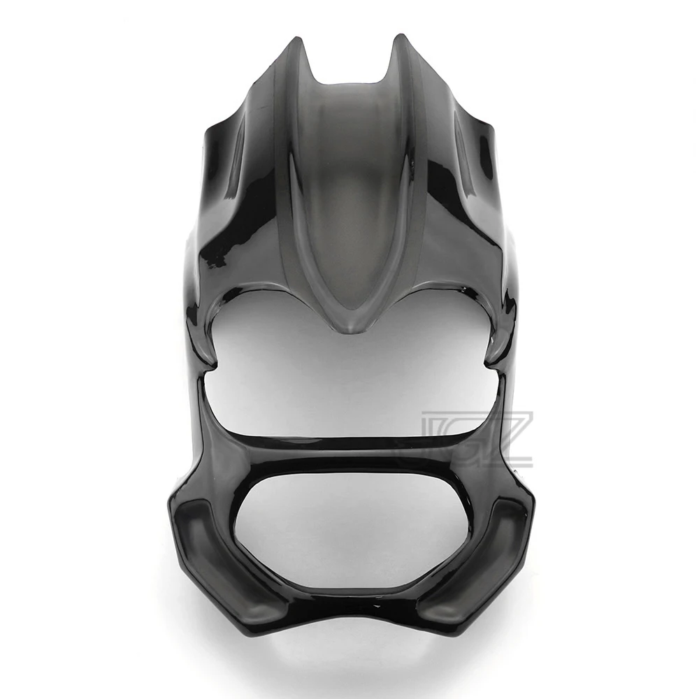 Black Крышка для фар мотоцикла ABS передняя защита от ветра модифицированное лобовое стекло украшение красный желтый черный для Honda GROM MSX125SF - Цвет: Black