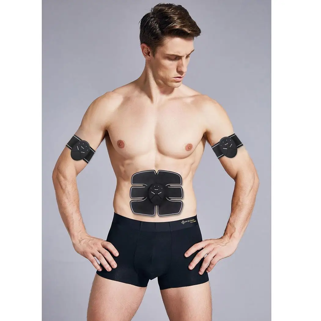 Massage Body Fitness Abdominal Muscle Stimulator Equipment For Training Apparatus Home Electric Traine Exercises Machine | Спорт и