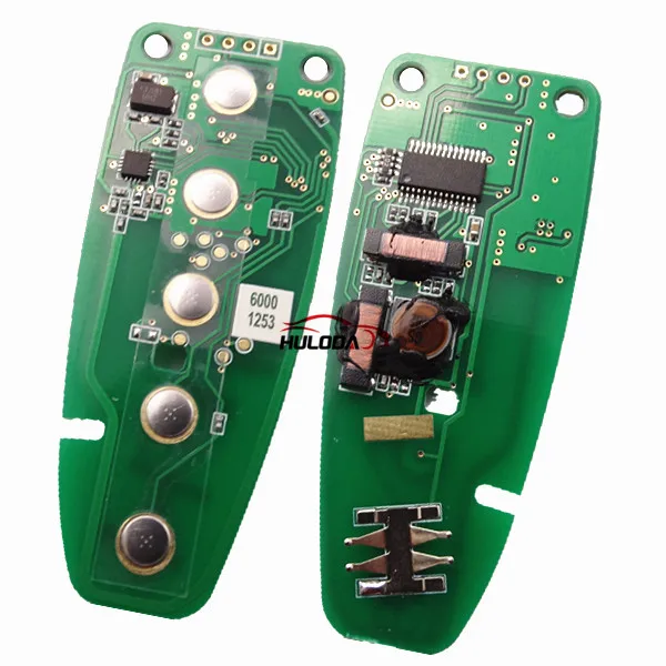 Для Ford keyless 5 кнопочный дистанционный ключ с PCF7953 AC1500 chip-434mhz ASK модель