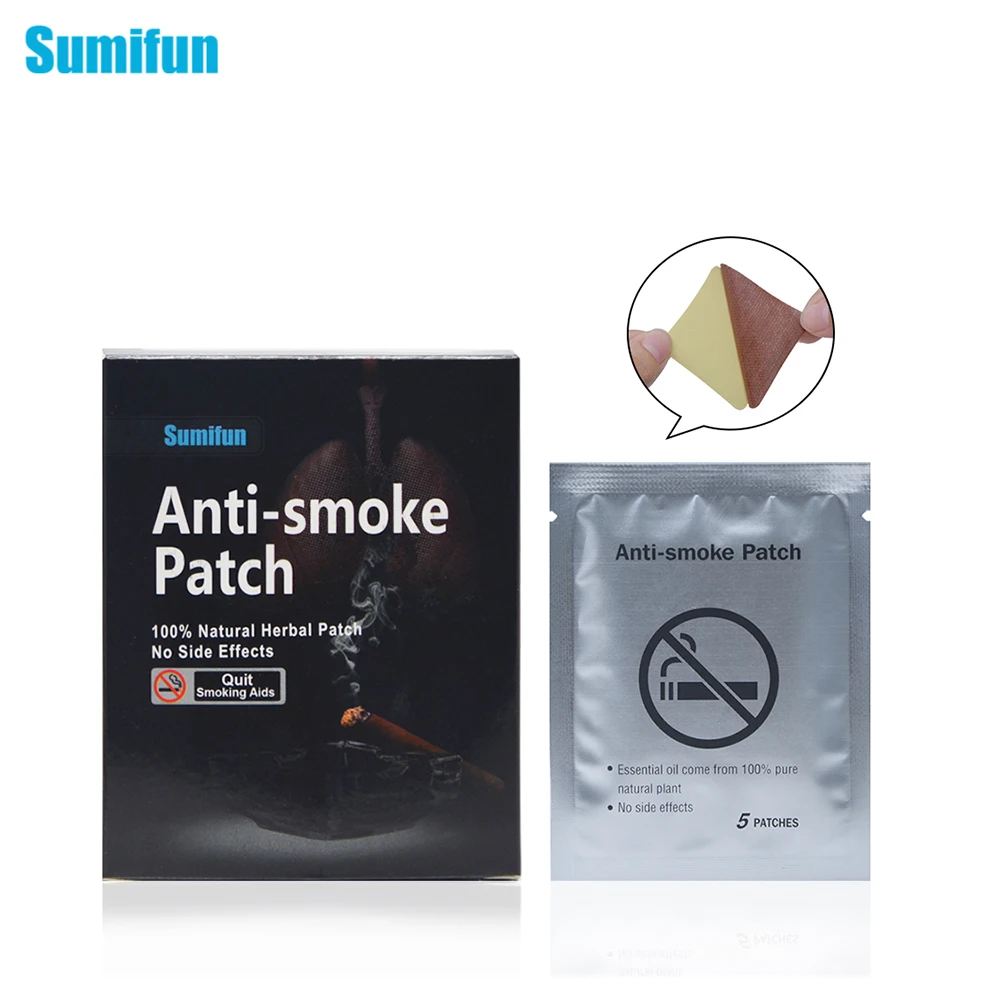 Sumifun бренд анти дыма патчи 35 шт./кор. курения Pad 100% натуральный травяной бросить