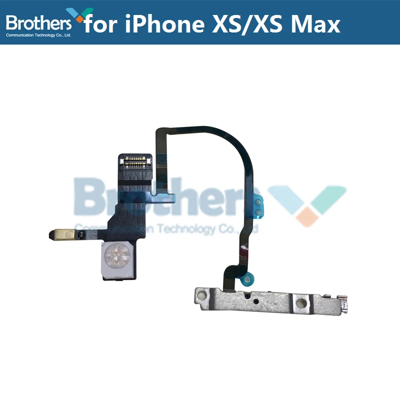 Power Flex Cable For iPhone XS Max ON OFF with Metal Flash Mic for On Off Replacement Top | Мобильные телефоны и