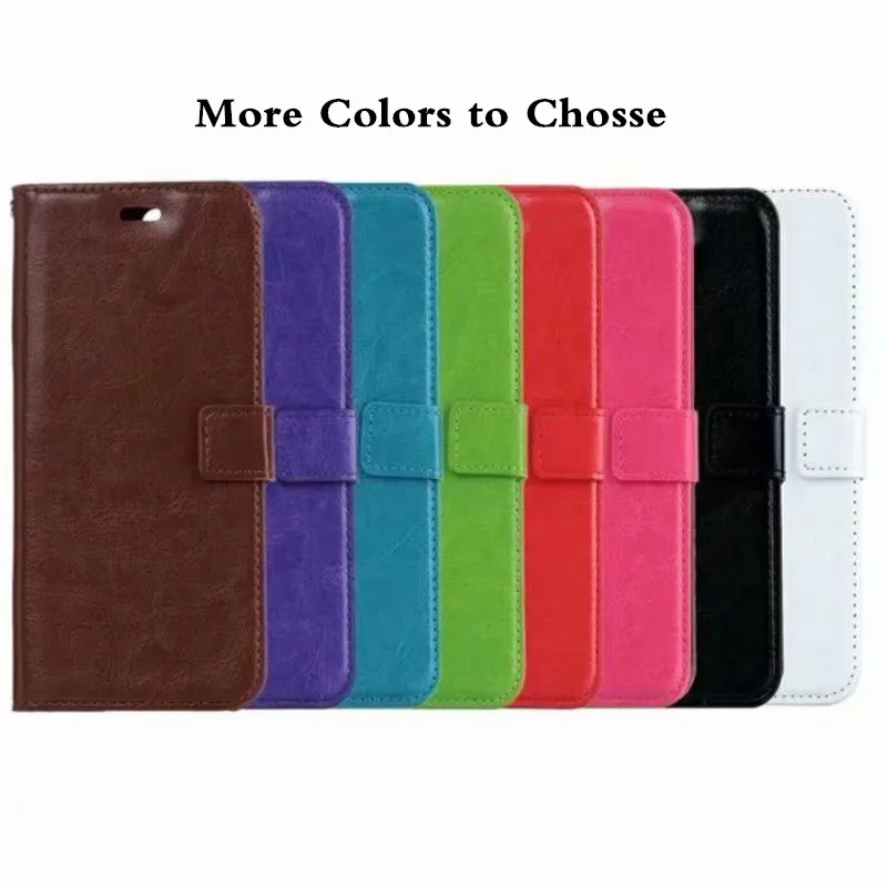 

100pcs/lot Flip PU Leather Phone Case For Huawei Honor 10i 20i 20 9 10 Lite P Smart Plus 2019 Nova 3i Enjoy 7STPU in Inner Cover