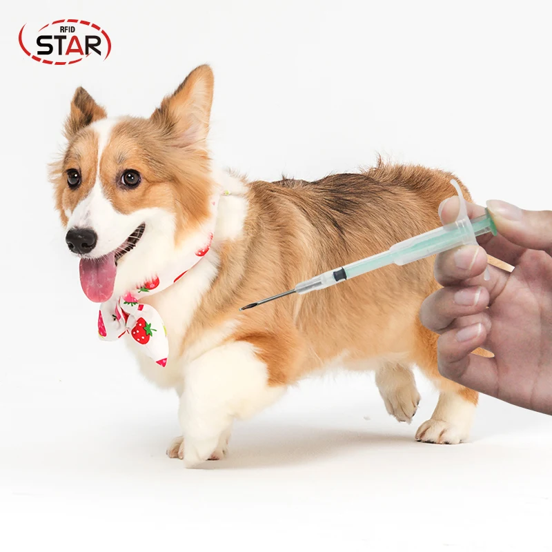 10pcs 1.4*8 mm Animal Syringe Rfid Microchip Dog Injector for Pet Id Management | Безопасность и защита
