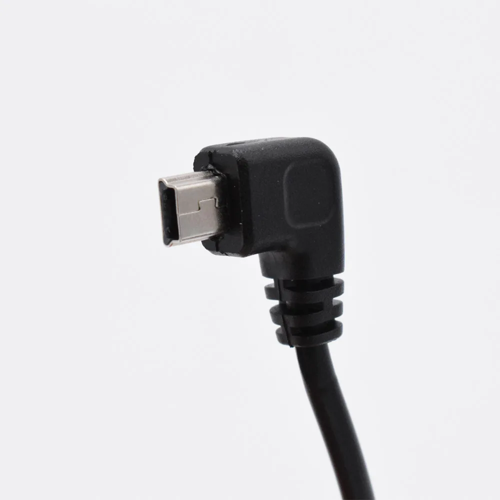 XCGaoon новый автомобильный зарядный левый 90 изогнутый мини USB кабель для