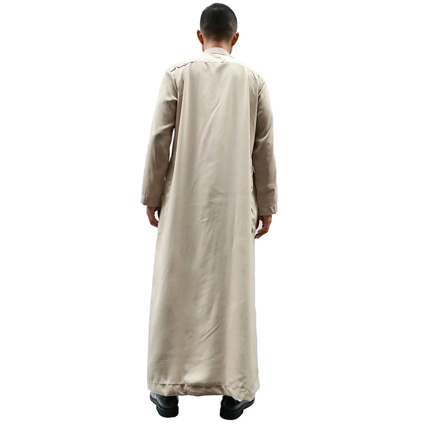 Мужской зимний плотный костюм с длинным рукавом Jubba tobe мусульманские