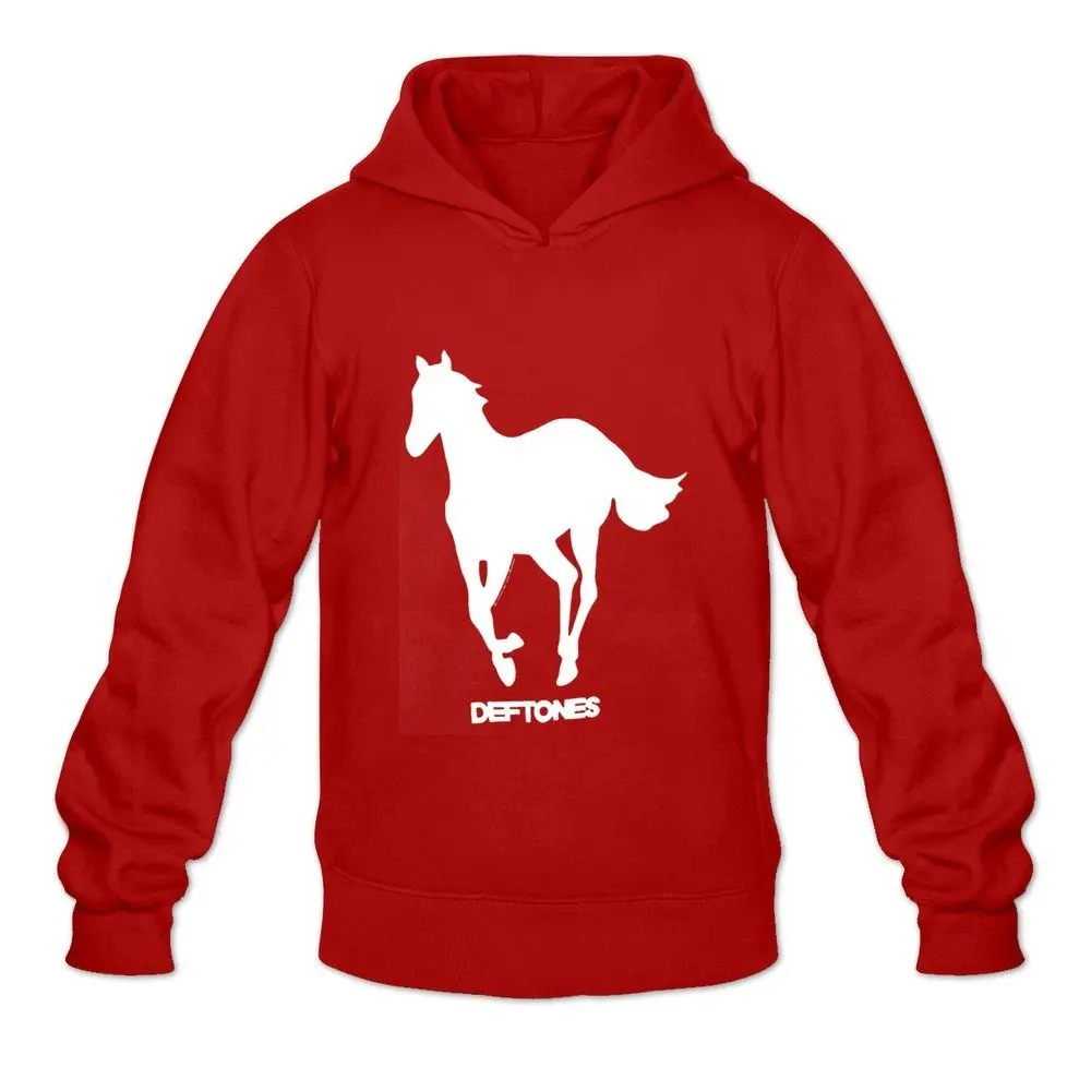 Мужская Deftones Длинным Рукавом Толстовка С Капюшоном Высокое Качество Теплый