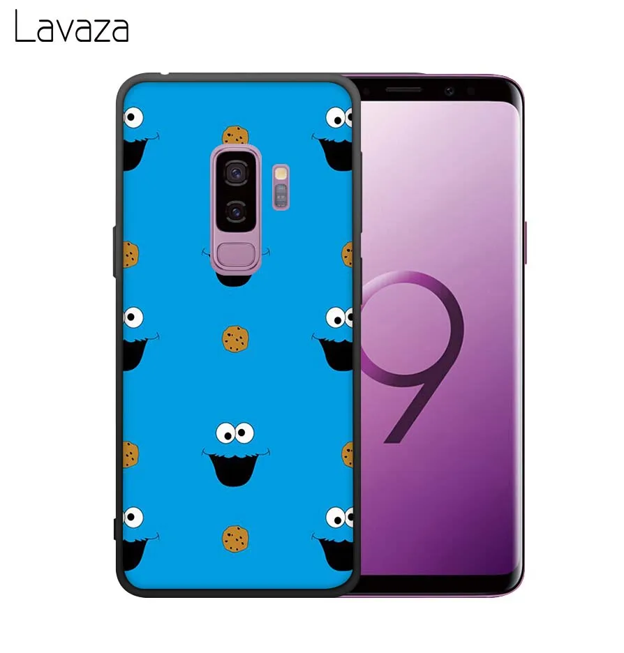 Мягкий чехол Lavaza Sesame Street для Galaxy Note 8 9 S7 edge S8 S9 S10 Plus S10e M10 20 30 |