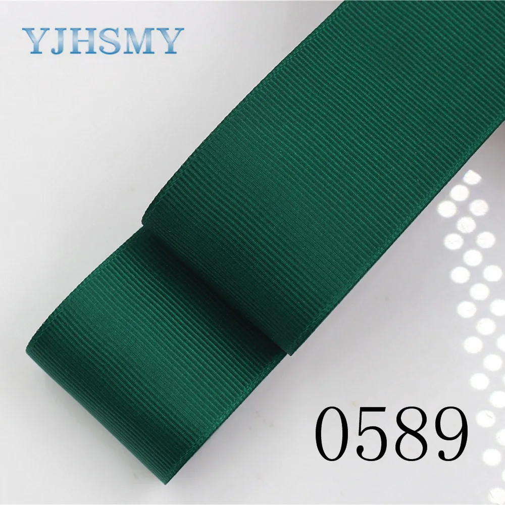 YJHSMY J-17713-L38MM 38 мм 10 ярдов однотонные ленты термопечать grosgrain Свадебные аксессуары