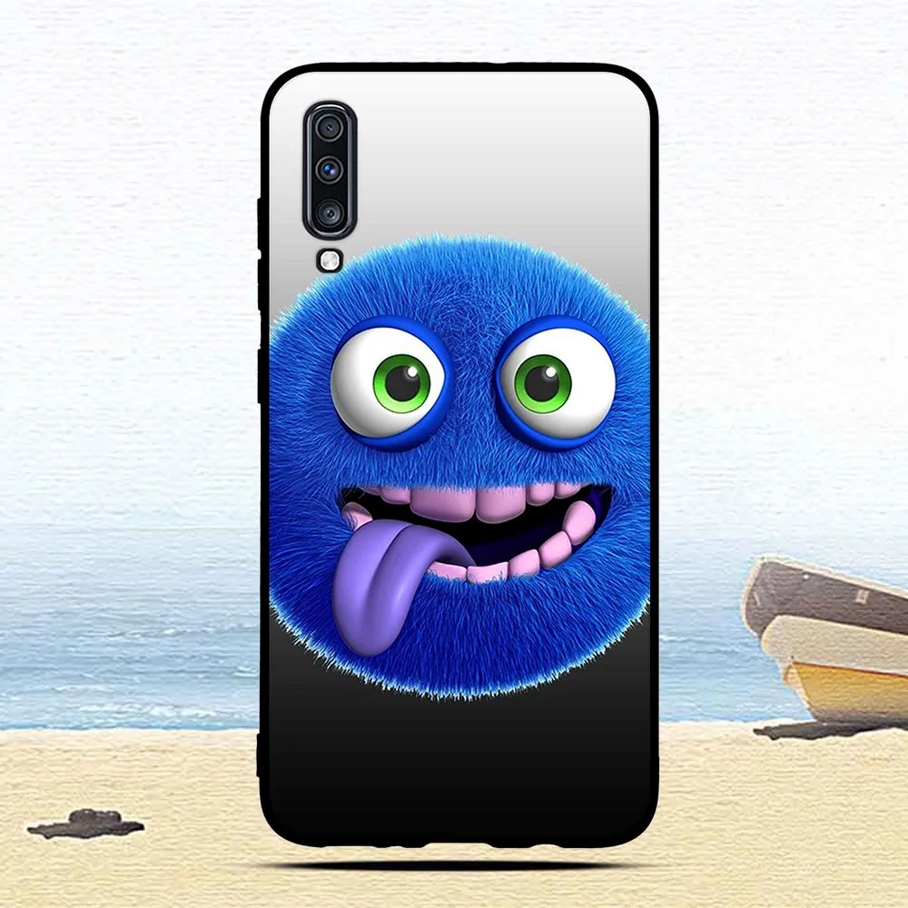 Роскошный чехол для samsung Galaxy A70 A 70 животное, мультяшная кошка Узорчатая задняя крышка для мобильного телефона защитные чехлы Fundas Coque