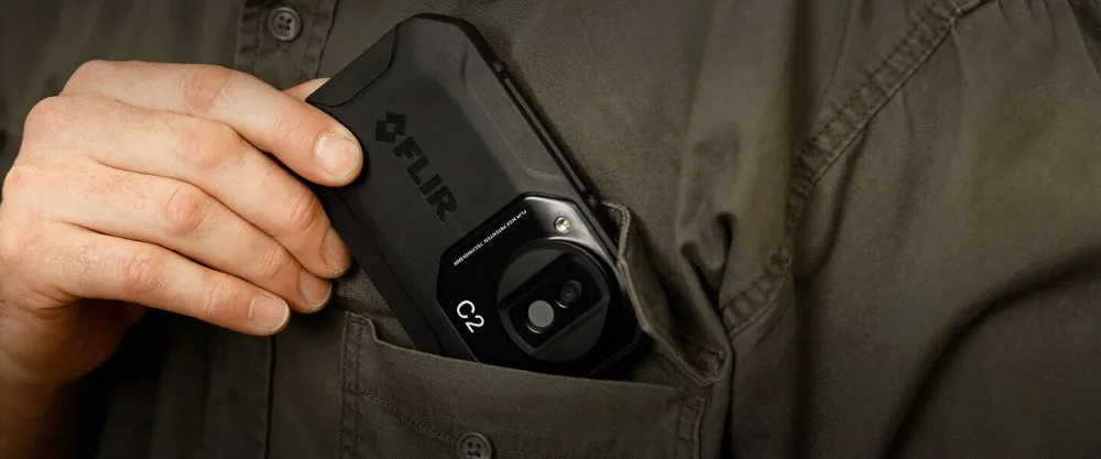 Flir C2 портативная Тепловизионная система тепловая камера, FLIR C2 инфракрасная камера s