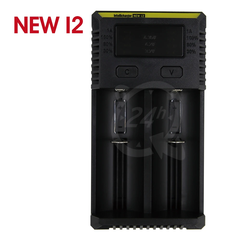 100% оригинальное зарядное устройство Nitecore I8 Новинка I2 I4 ЖК интеллектуальное Li Ion