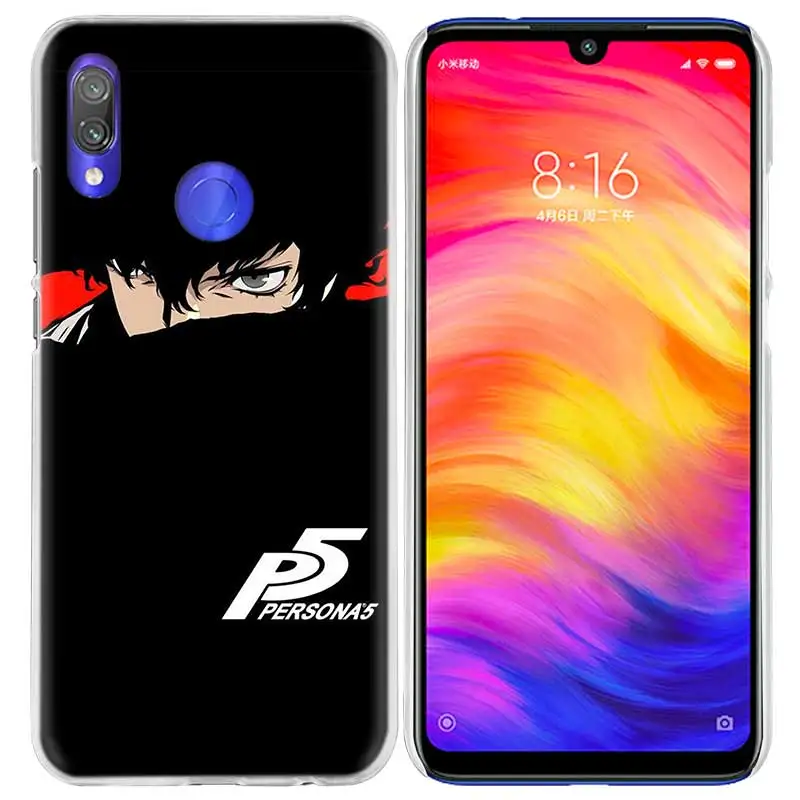 Чехол для телефона P5 Persona 5 аниме для Xiao mi Red mi Go Note 7 6 6A Pro S2 5 5A 4X mi A1 A2 9 mi x 3 5G 8 lite Play F1