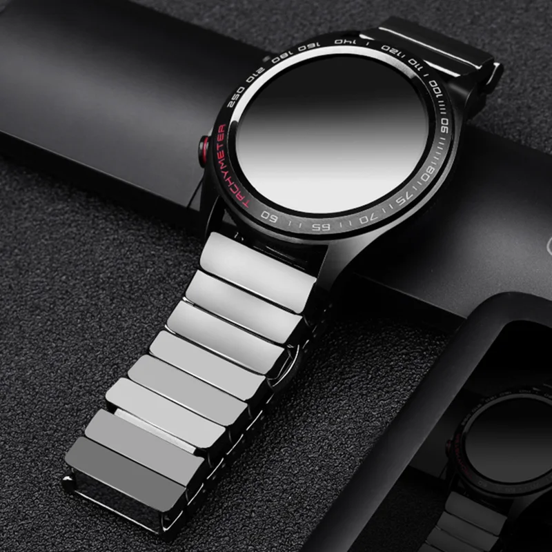 

For huawei GT honor magic Ceramic watch strap SIKAI 22mm band for ticwatch pro