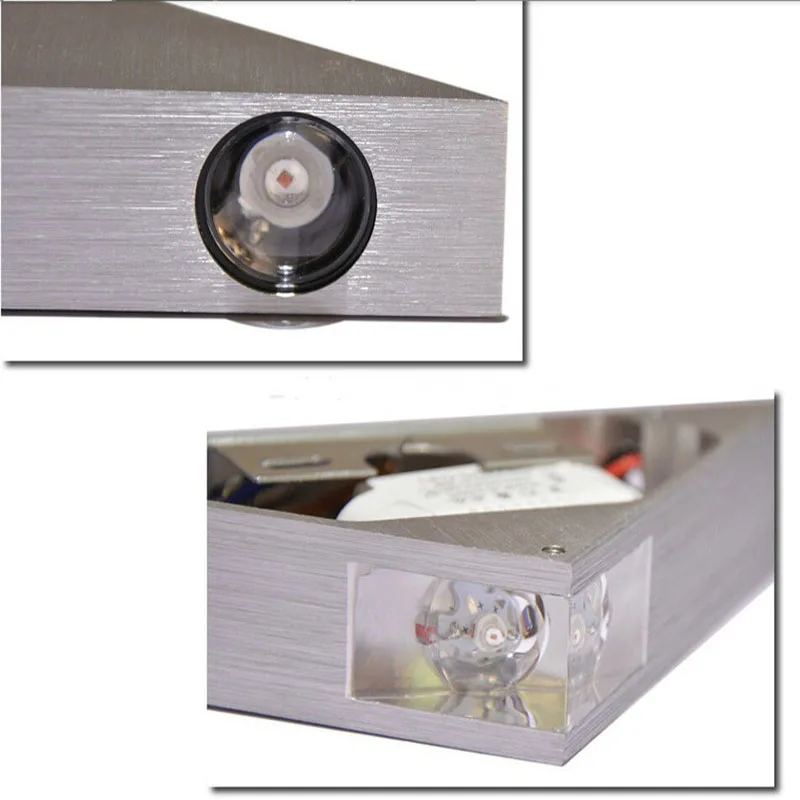 Современный светодиодный настенный светильник 3 Вт алюминиевый треугольный для