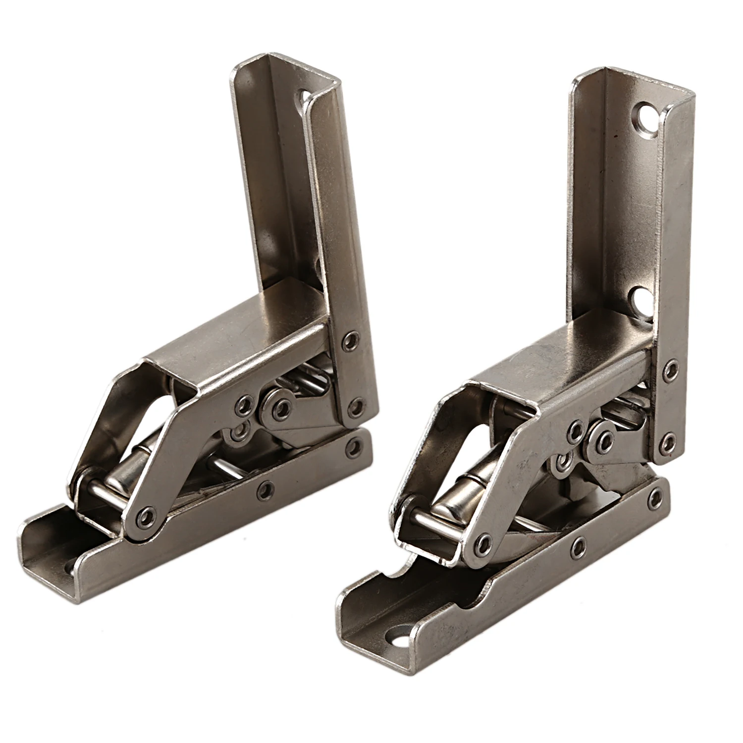 SHGO-90 degree folding Hinge simple installation conversion 180 table support sheet concealed flap hinge x2 | Обустройство дома