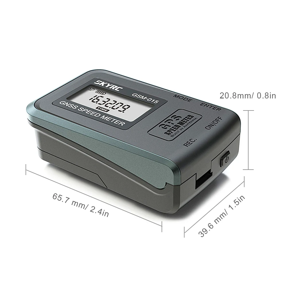 Новинка 2019 SKYRC GSM 015 GNSS высокоточный GPS измеритель скорости для радиоуправляемых