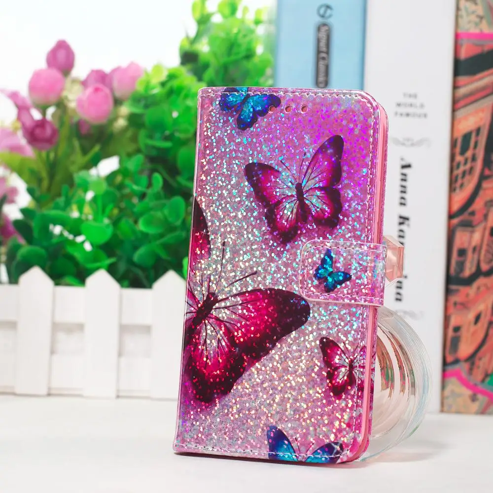 Кожаный чехол бумажник для Samsung Galaxy A10 A20 A30 A40 A50 A70 M10 M20 M30 S10e S8 S9 S10 J4 J6 Plus A9 A7 2018