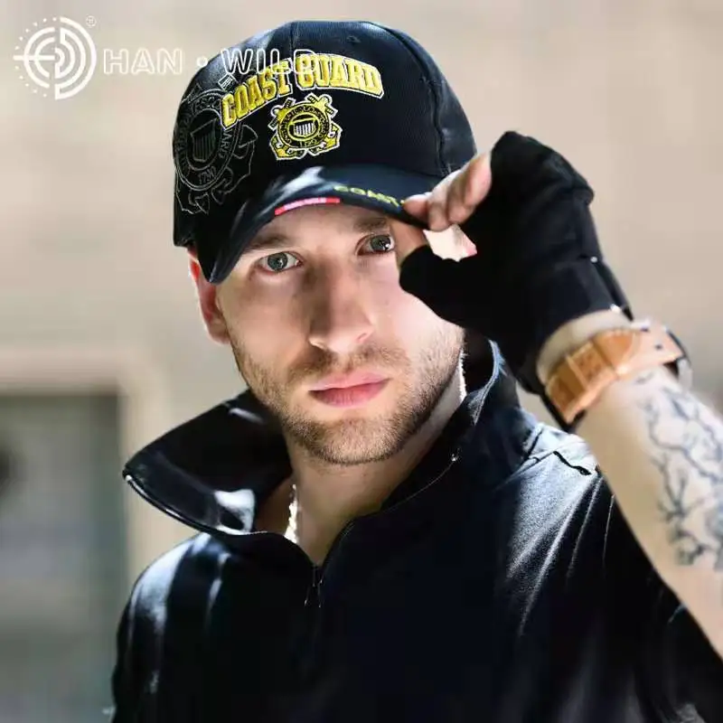 Мужская хлопковая спортивная бейсбольная кепка SWAT POLICE Черная Snapback Gorros 2019 |