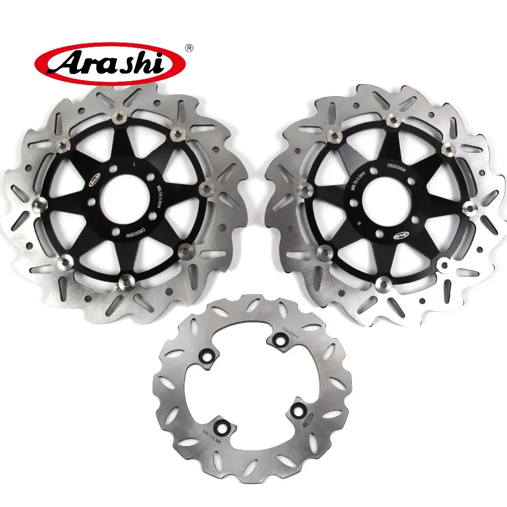 Араши 1 комплект для KAWASAKI Z1000 2003 2004 2005 2006 CNC Передние Задние тормозные диски Z750 Z 750
