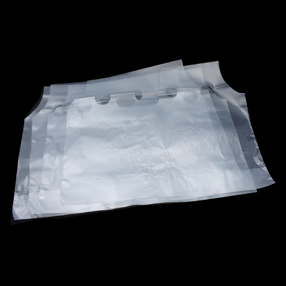 100 шт./лот прозрачный пластиковый пакет с двойным стаканчиком упаковочная сумка