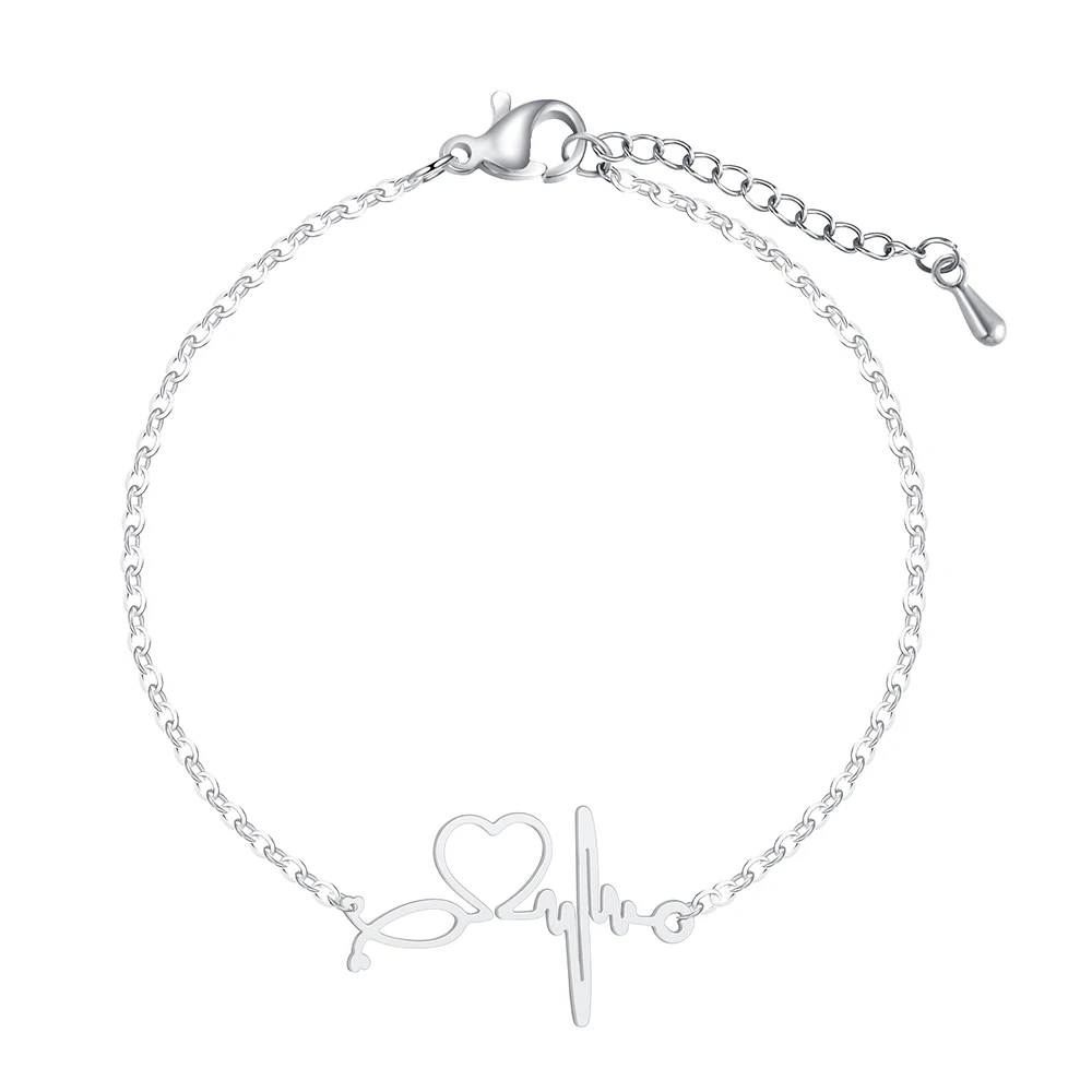 Женский браслет из нержавеющей стали Cxwind с изображением диаграммы лучей