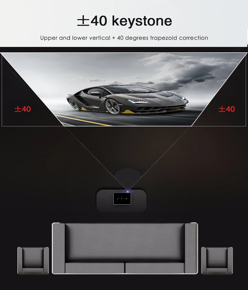 Poner Saund 600 DLP Мини проектор Android Proyector затвор 3D wifi Поддержка Full HD 1080p HDMI домашний кинотеатр Projetor Bluetooth