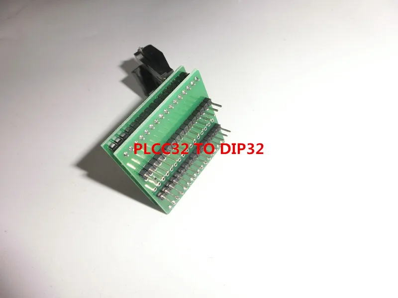 PLCC32 к DIP32 IC тестовый блок/адаптер/тестовый стенд/разъем горения DIP28 | Электронные