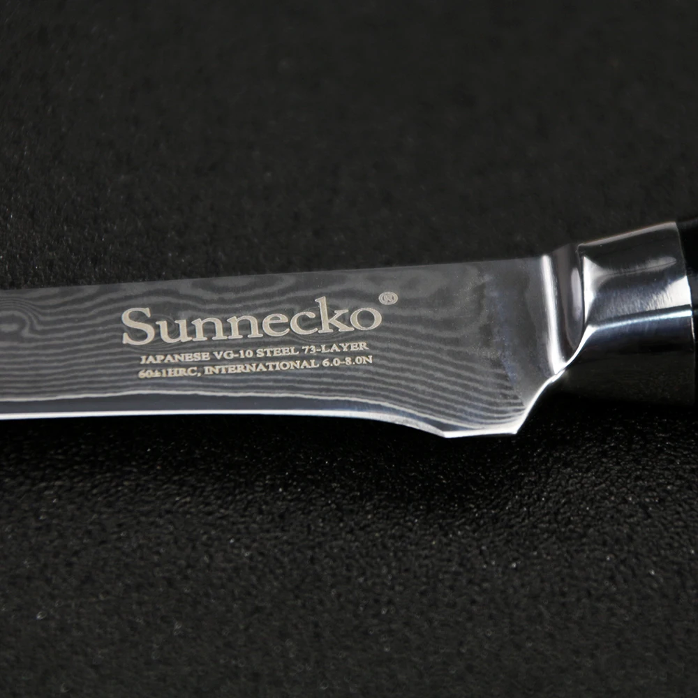 SUNNECKO Профессиональный дамасский нож для обвалки 5 дюйма Японские Стальные